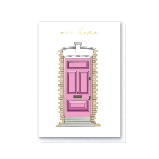 New Home Door Pink