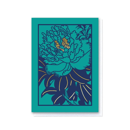 Imperial Flowers Teal