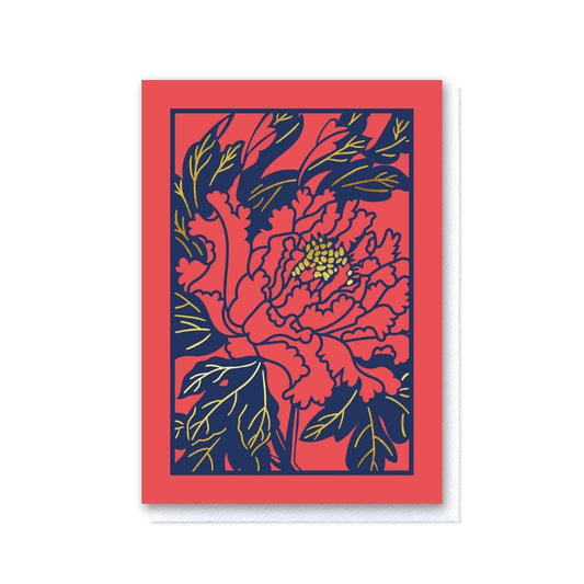 Imperial Flowers Dark Coral