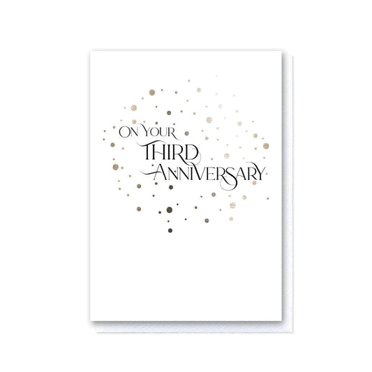 On Your Third Anniversary