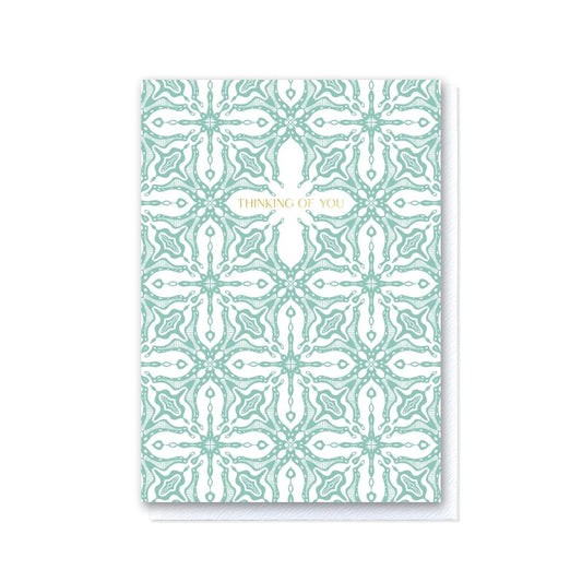 Tiled Sentiments Thinking of You Duck Egg