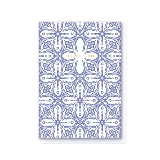 Tiled Sentiments Get Well Soon Lilac