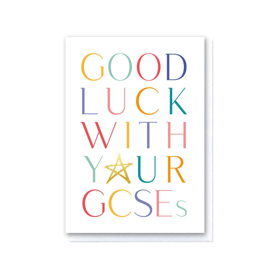 Good Luck with your GCSEs