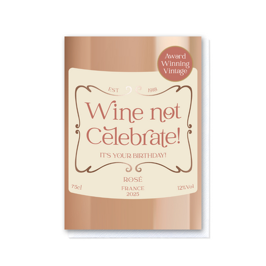 Tasting Notes - Wine Not Celebrate Rose