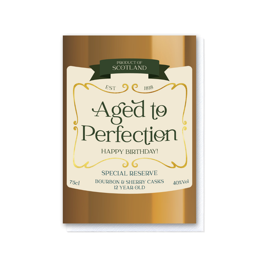 Tasting Notes - Aged to Perfection Whisky