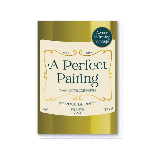 Tasting Notes - A Perfect Pairing White