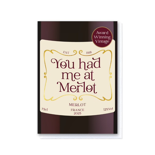 Tasting Notes - You had me at Merlot