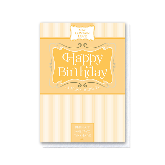 Hello Sweetie - Happy Birthday Lemon Sherbets