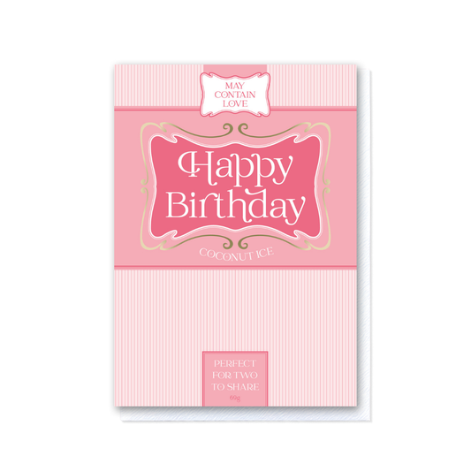 Hello Sweetie - Happy Birthday Coconut Ice