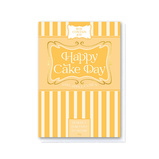 Hello Sweetie - Happy Cake Day Pineapple Cubes