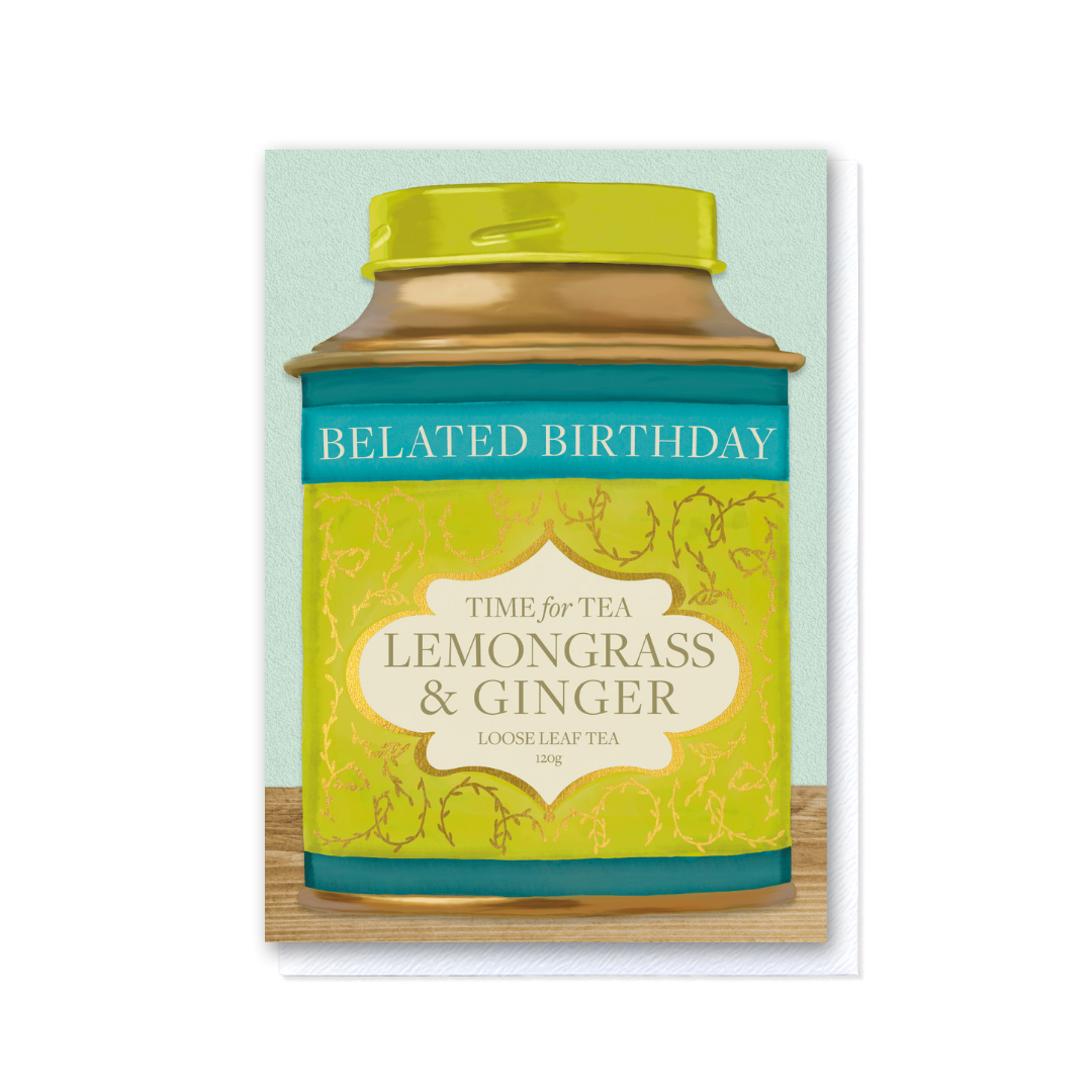 Time for Tea - Lemongrass & Ginger - Belated Birthday