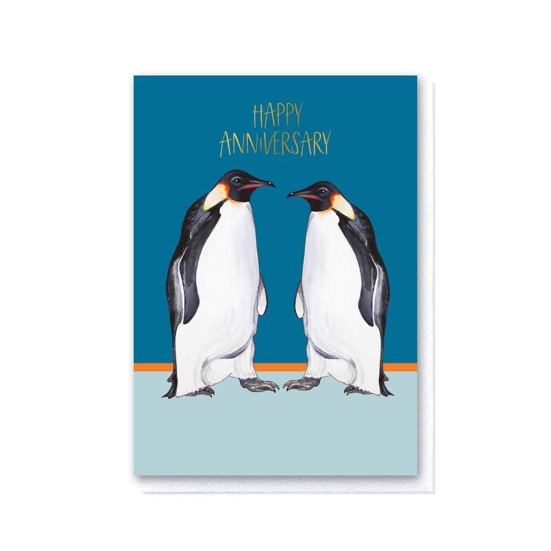 Pip & Poppy Penguins - Happy Anniversary