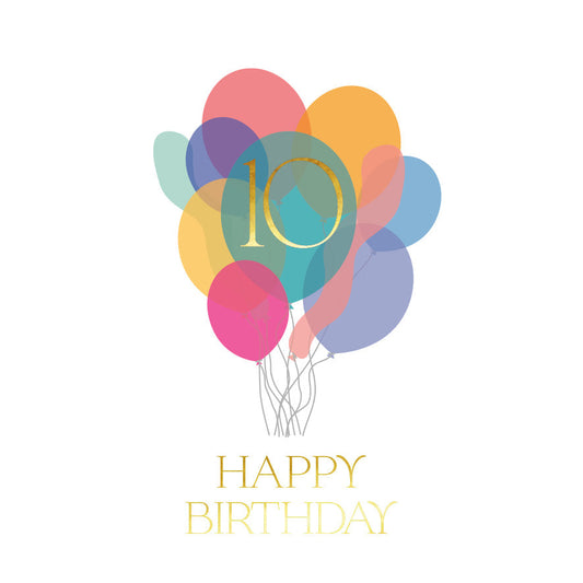 Square - Balloon Bunch 10