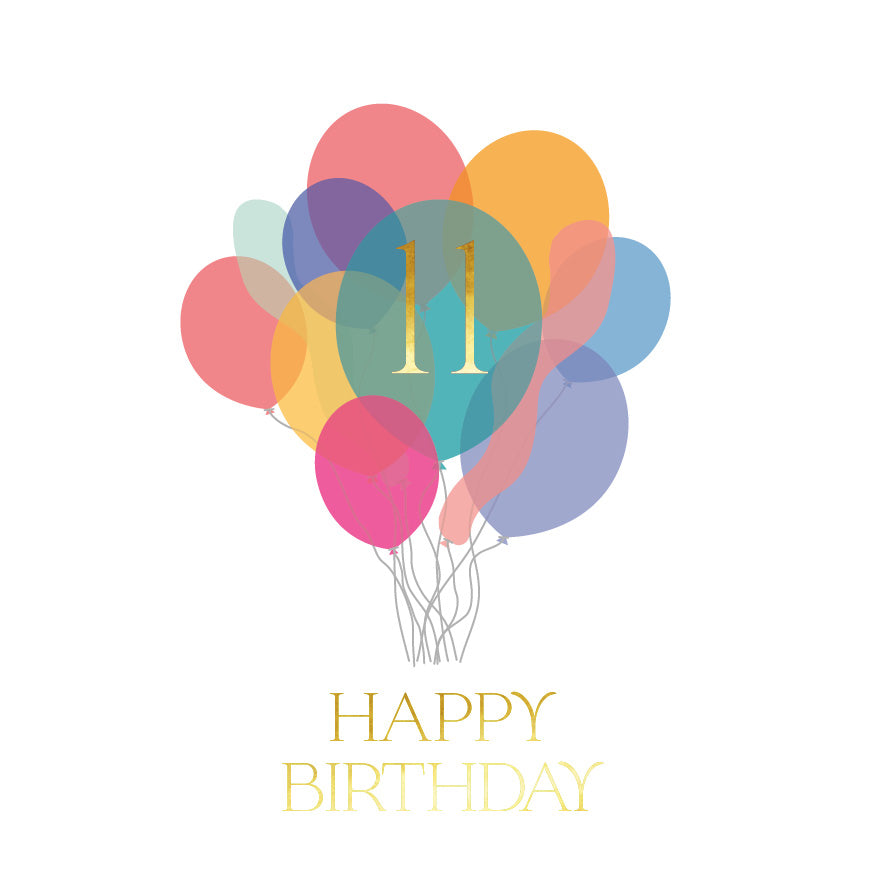 Square - Balloon Bunch 11