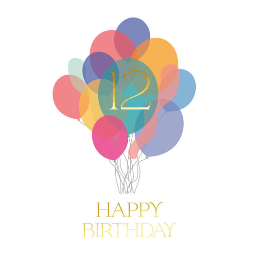 Square - Balloon Bunch 12
