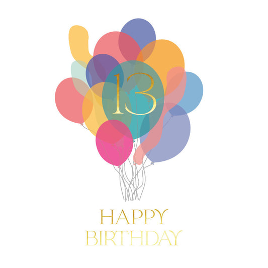 Square - Balloon Bunch 13