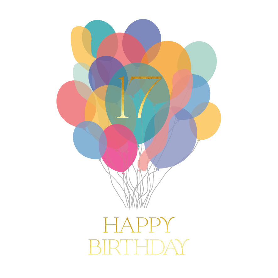 Square - Balloon Bunch 17