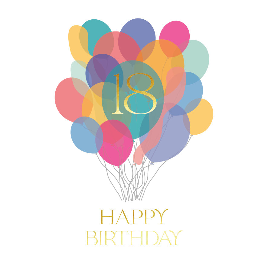 Square - Balloon Bunch 18