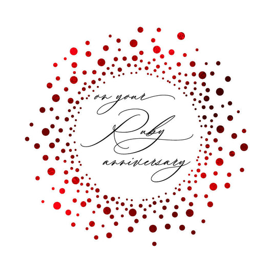 Square - Ruby Anniversary