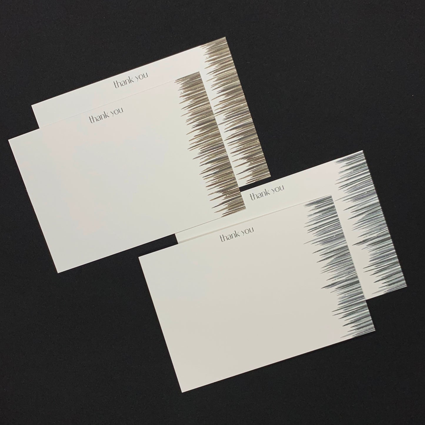 Natural Paint Box Thank You Cards