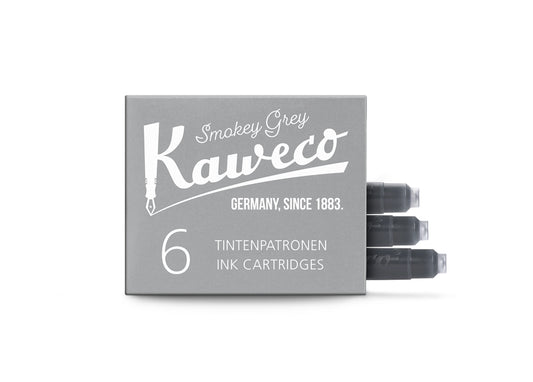 Kaweco Smokey Grey Ink Cartridge (Pack of 6)